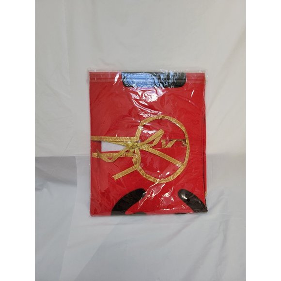 42" Christmas Tree Skirt Tree Cover Tree Skirts Mats Christmas Decorations (Red) - Picture 8 of 8